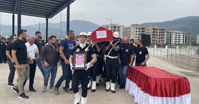 Osmaniye’de hayatını kaybeden polis memuru için tören düzenlendi