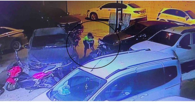 Motosikleti çalan çocuğun 14 yaşında olduğu ortaya çıktı