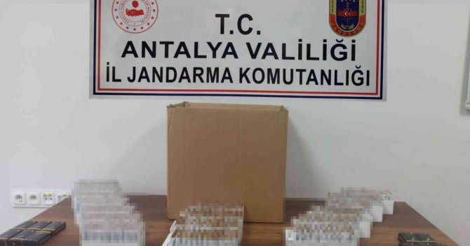Antalya’da kaçak makaron ele geçirildi