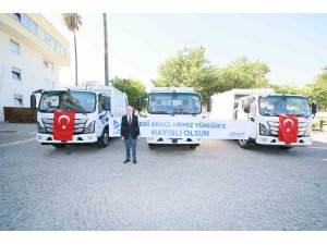 Yüreğir Belediyesi hizmet filosuna 4 yeni araç daha kazandırdı