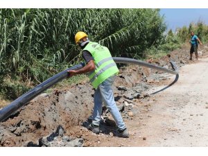Samandağ Tekebaşı içme suyu projesinde sona gelindi
