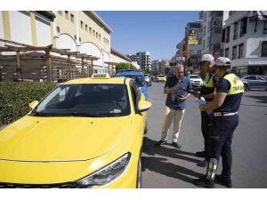 Mersin’de 810 ticari taksi denetlendi, 280’ine ceza kesildi