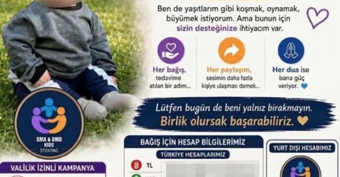 Serik’te ‘SMA’ iddiasıyla para toplama girişimi jandarmaya takıldı