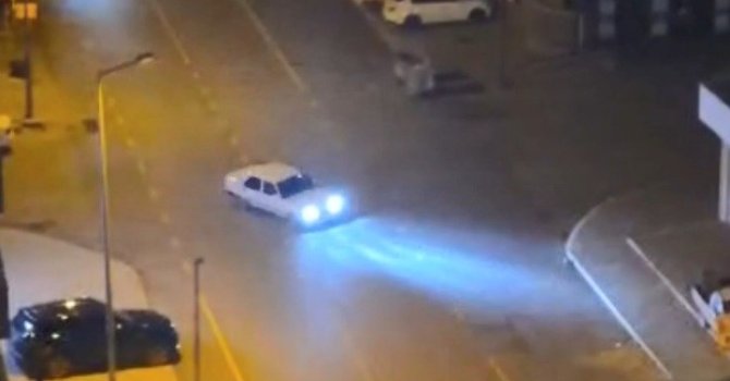 Bir drift attı, iki Tofaş parası gitti: Sürücü 555 bin TL ceza yedi