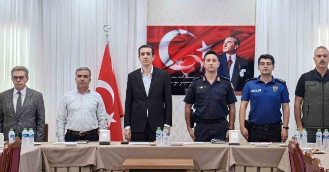 Bozyazı’da okul güvenlik tedbirleri değerlendirildi