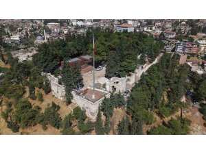 Tarihi Kahramanmaraş Kalesi, ziyaretçilerini ağırlamak için gün sayıyor