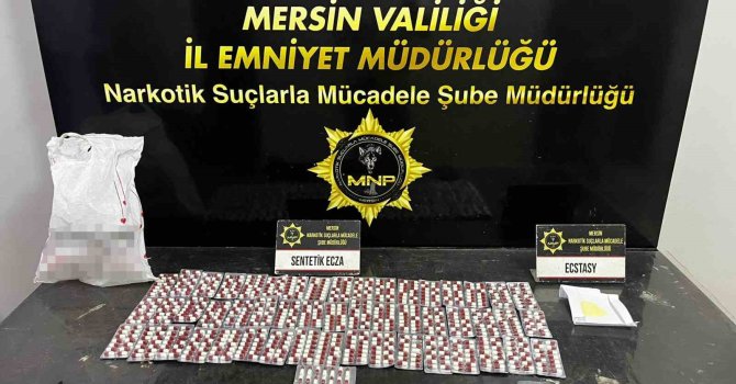 Mersin’de uyuşturucu operasyonu: 2 tutuklama