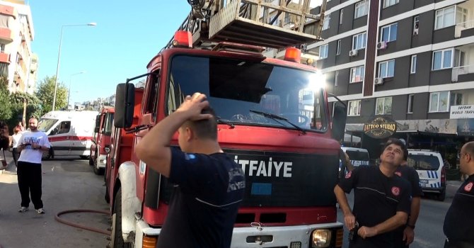Antalya’da evin mutfağında çıkan yangında evde bulunan 3 kişi dumandan etkilendi