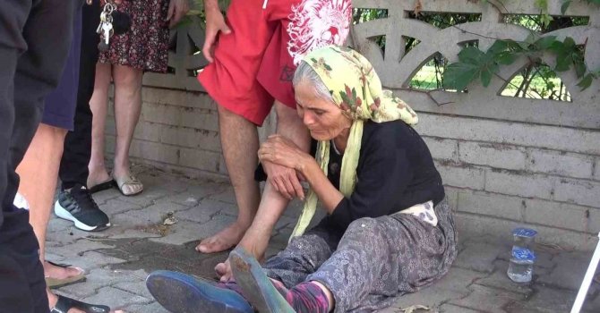 Anne oğlunun, oğlu annesinin yanan evde olduğunu zannetti buluşmada gözyaşları sel oldu
