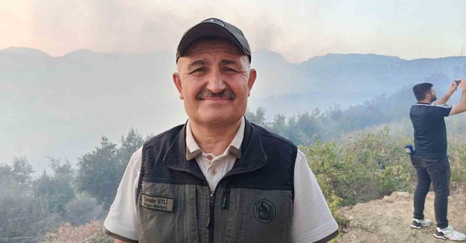 Adana’da orman yangını 70 hektar büyüklüğüne ulaştı