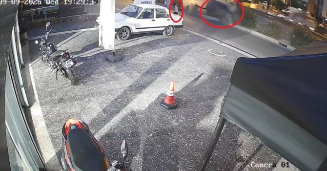 Ölümden 5 saniyeyle kurtuldu