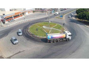 MESKİ’nin arıttığı atıksular refüj ve peyzaj sulamada kullanılıyor