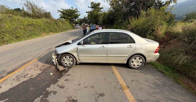 Osmaniye’de kontrolden çıkan otomobil takla attı: 1 yaralı