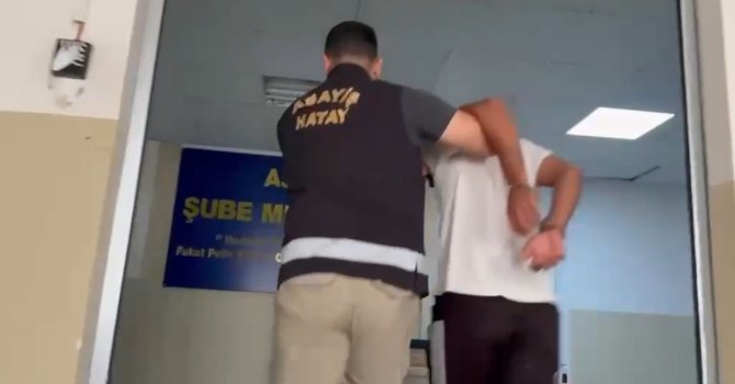 Antakya’da 9 yıl 1 ay 15 gün hapis cezasıyla aranan firari yakalandı