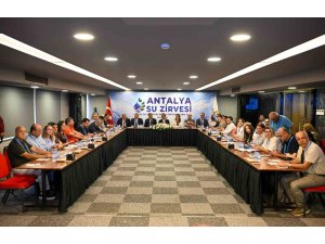 Antalya’da suyun geleceği masaya yatırıldı