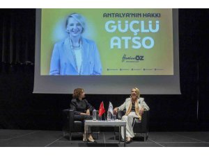 ATSO Başkan adayı Hatice Öz: "Değişime direnen kaybeder"