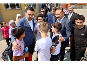Başkan Aldemir, öğrencilerin heyecanına ortak oldu