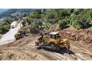 Benlidere’de ulaşımı rahatlatacak yol çalışması başlatıldı