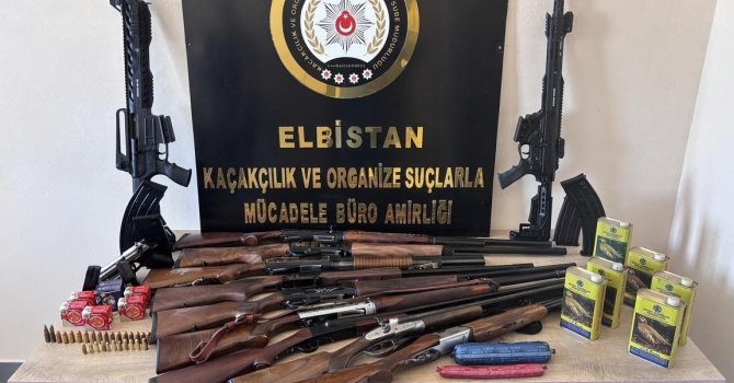 Kahramanmaraş’ta uyuşturucu ve silah operasyonlarında 4 şüpheli tutuklandı