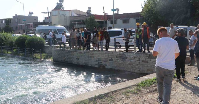 Adana’da sulama kanalında kaybolan kişi aranıyor