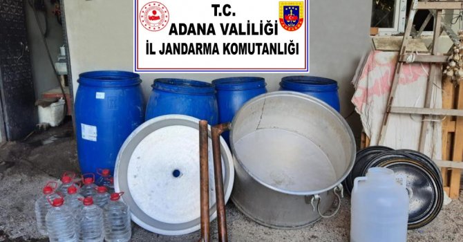 Adana’da sahte içki operasyonu