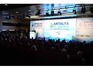Antalya’nın suyu zirvede konuşuldu