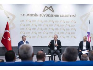Başkan Seçer, Silifke muhtarlarıyla bir araya geldi