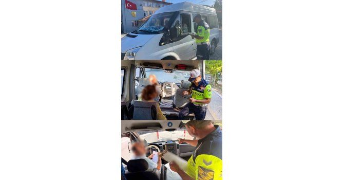Antalya’da okul servislerine jandarma denetimi: 8 araç trafikten men edildi