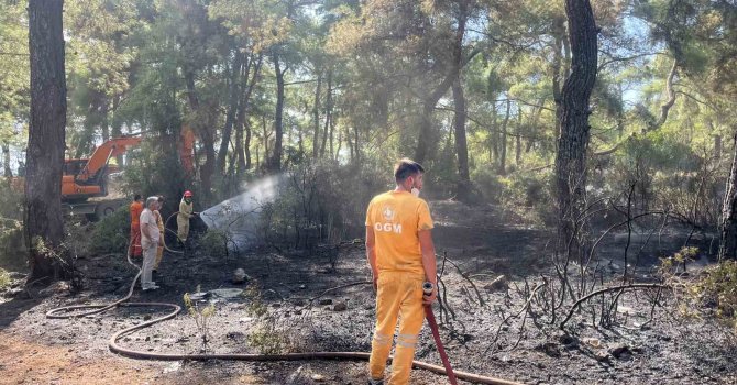 Antalya’da çıkan orman yangın kontrol altına alındı