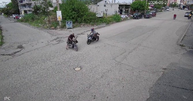 Kazayı atlatan sürücünün ilk sözü "Dayı öyle yola çıkılır mı" oldu
