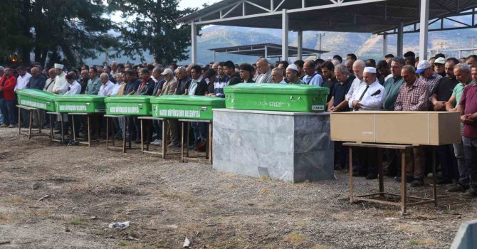 Kazada ölen 7 kişiye duygu dolu veda