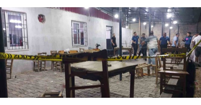 Mersin’de kahvehaneye silahlı saldırı: 1 ölü, 4 yaralı