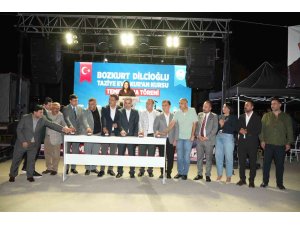 Kozan’da ikinci taziye evi ve Kur’an kursunun temeli atıldı