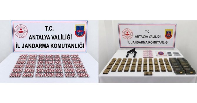 Antalya’da iki ilçede uyuşturucu operasyonu