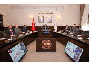 Vali Masatlı, HatayBOT Robot Yarışması hazırlıklarını değerlendirdi