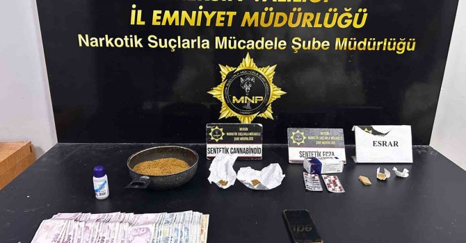 Mersin’de uyuşturucu operasyonunda 1 şüpheli tutuklandı