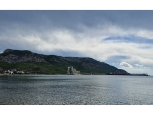 Akdeniz’de çıkan hortum görüntülendi