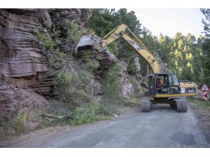 Mersin’de 14 kilometrelik yayla yolu yenilendi
