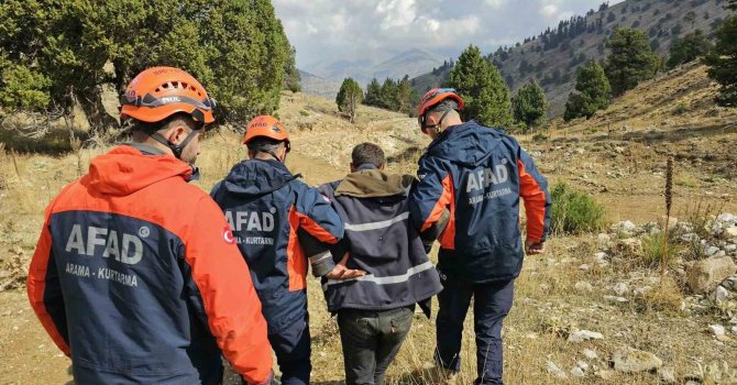 Kahramanmaraş’ta yaylada rahatsızlanan çoban kurtarıldı