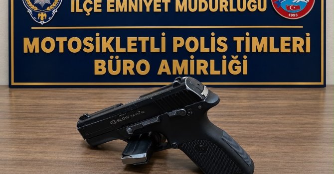 Kırıkhan’da ruhsatsız tabanca ve fişek ele geçirildi