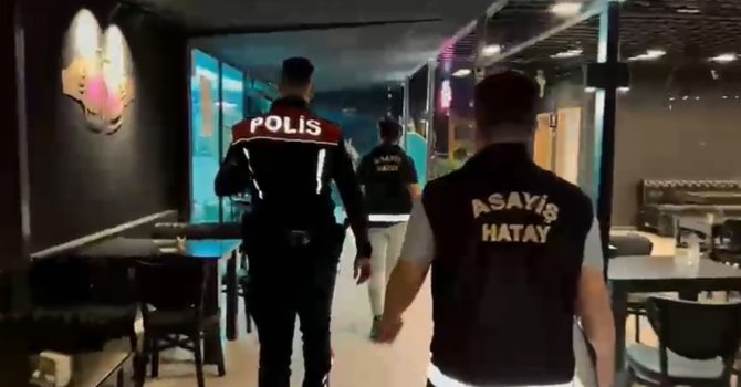 Hatay’da eğlence mekanlarına yönelik denetim yapıldı