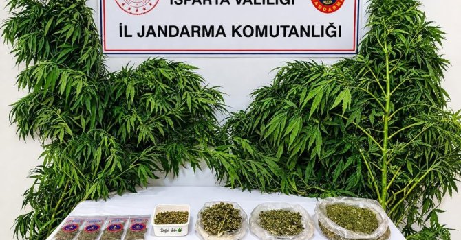 Isparta’da uyuşturucu operasyonlarında 62 şüpheli yakalandı