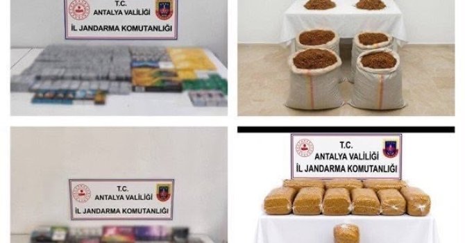 Kaçak tütün ve tütün mamulleri operasyonu