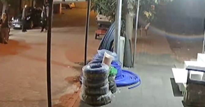 Kahramanmaraş’ta polis memurunun hayatını kaybettiği silahlı saldırı kamerada