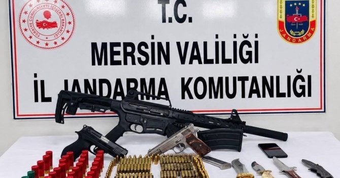 Mersin’de silah kaçakçılığı operasyonu: 1 tutuklama