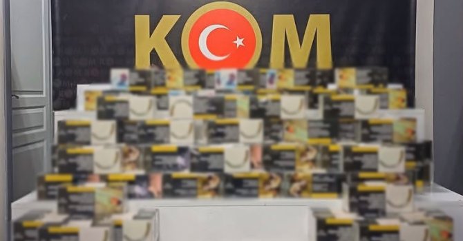 Isparta’da kaçak sigara ve bandrolsüz makaron ele geçirildi