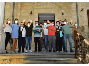 Özel gereksinimli bireyler Atatürk’ü evinde andı