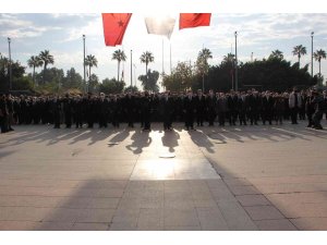 Atatürk, Mersin’de törenlerle anıldı