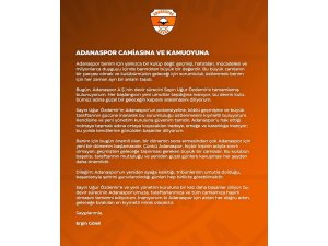 Adanaspor devredildi