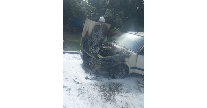 Erzin’de TOFAŞ alevlere teslim oldu